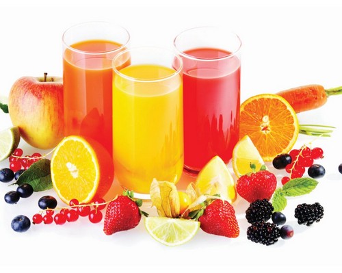 В стадии обострения пить соки запрещено