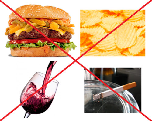 Запрещенные продукты при болезнях желчного пузыря